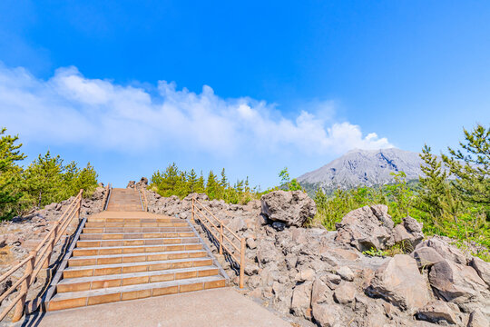 桜島　有村溶岩展望所　鹿児島県鹿児島市　Sakurajima Arimura Lava Observatory Kagoshima-ken Kagoshima city