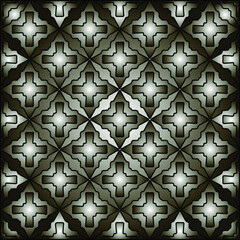 Pattern with a black-and-white gradient . Abstract metallic background