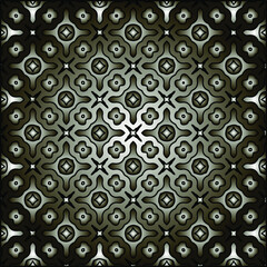 Pattern with a black-and-white gradient . Abstract metallic background