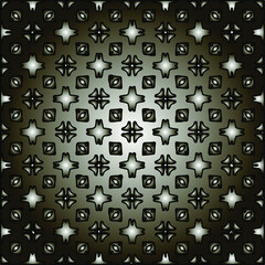 Pattern with a black-and-white gradient . Abstract metallic background