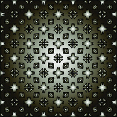 Pattern with a black-and-white gradient . Abstract metallic background