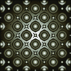 Pattern with a black-and-white gradient . Abstract metallic background