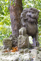 Fototapeta na wymiar (東京都ｰ都市風景)赤坂氷川神社の風景６