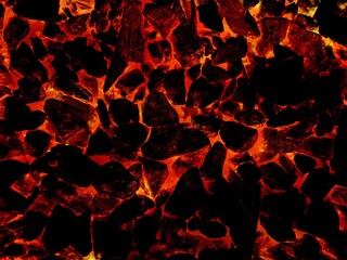 red hot Lava pattern background
