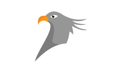 eagle head vector icon
