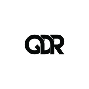 qdr letter original monogram logo design