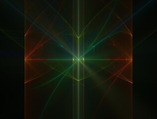 Imaginatory fractal background generated Image