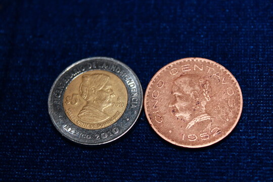 josefa ortizde dominguez 5 pesos 5 centavos presente pasado 