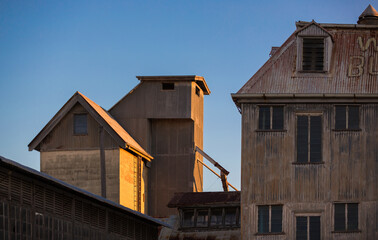 Abandoned ex flour mill