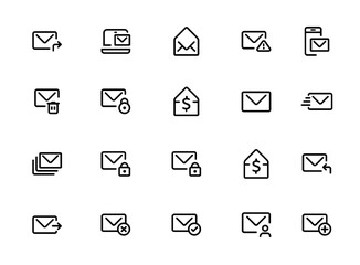  Mail Icons Pixel Perfect icons Collection