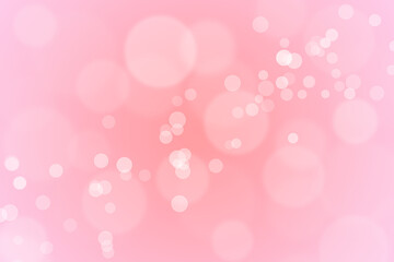 Abstract pink bokeh background, can use for celebration or festival.