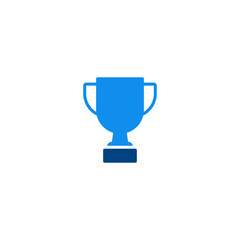 Trophy Flat icon vector for computer, web and mobile apps