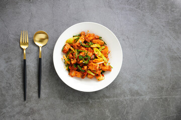 Crispy Spicy stir fry Pork in Thai Chilli Jam, Thai Food (home cooking)