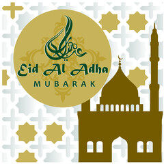 eid al adha mubarak. greeting designs for Eid al-Adha