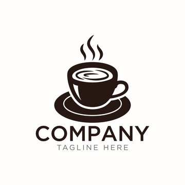 Coffee Hot logo design template