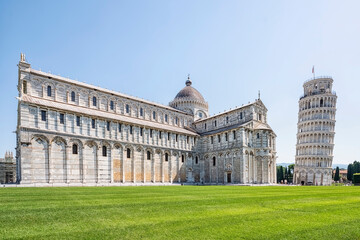 Fototapeta na wymiar Leaning Tower of Pisa, Italy