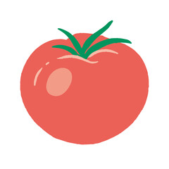 食べ物_食材_野菜_トマト_線無し