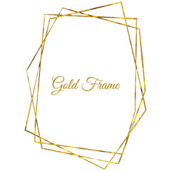 Gold Frame Background