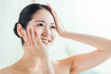 Naklejka premium 美容・スキンケア・保湿・ビューティー 