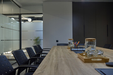 Modern office work space