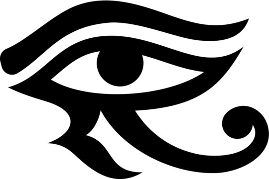 Vector illustration of the Eye of horus