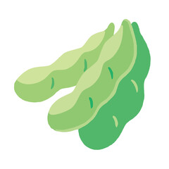 食べ物_食材_野菜_枝豆_線無し