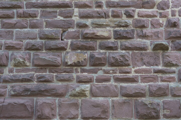 Background of old natural stone wall