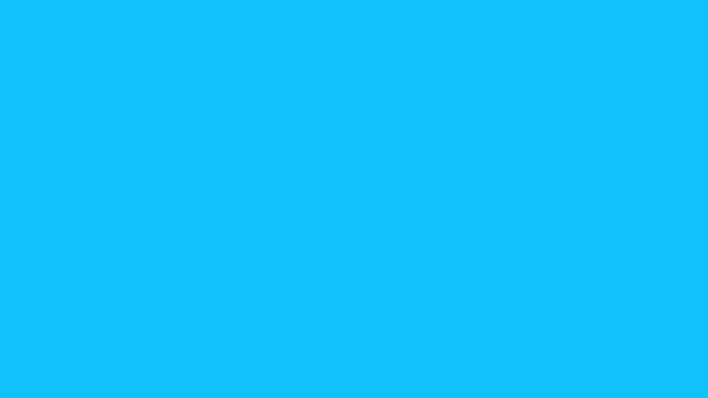 Green Lucky leaves animation on blue screen chroma key, graphic source elements