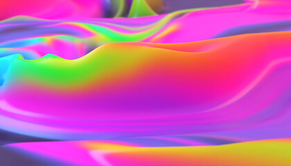 Abstract colored background imitating liquid paint. 3d rendering