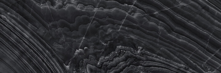Carrara black marble texture with white veins. 
