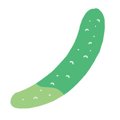 食べ物_食材_野菜_きゅうり_線無し