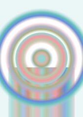 Abstract geometric pattern with gradients for design.