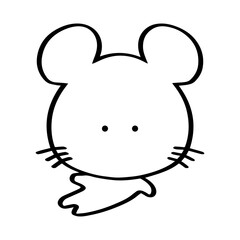 身体の柔らかい　ネズミ03