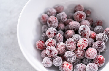 Lemon cranberry bundt cake