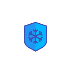 Frost resistant icon on white