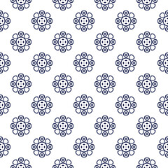 Hand drawing zentangle mandala element pattern decoration cards background