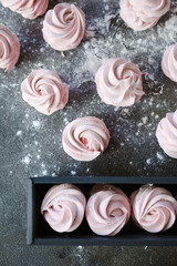 The recipe for home-made Russian marshmallows (Zephyr).