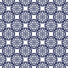 Abstract geometric pattern with stripee arabic line style. A seamless vector background.