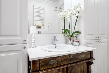 Sink and faucet