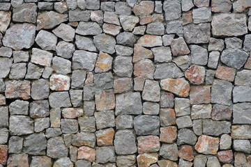 Stone wall gray for texture background
