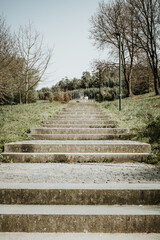 stairs in the park