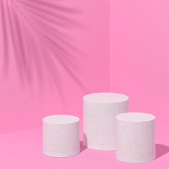 Abstract background minimal style for product branding. Mock up scene and empty space. 3d render