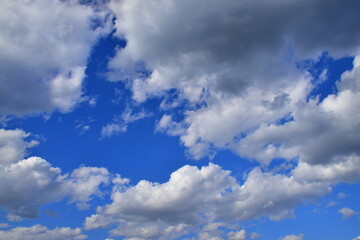 Fototapeta premium blue sky and clouds