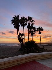 Obraz premium sunset on the beach