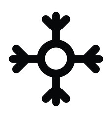 Obraz premium Snowflake