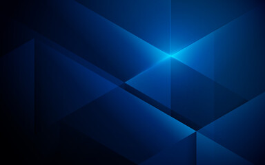 Abstract blue color overlap geometric background. Technology, Futuristic digital hi-tech concept. Vector illustration