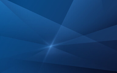 Abstract blue color overlap geometric background. Vector illustration