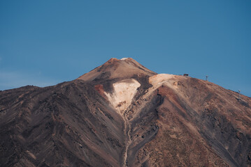 scenic photo in national park at Teide volcano in Tenerife, Spain Europe