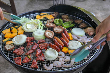meat and vegetables