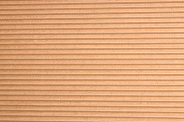 Corrugated cardboard detail seen from above